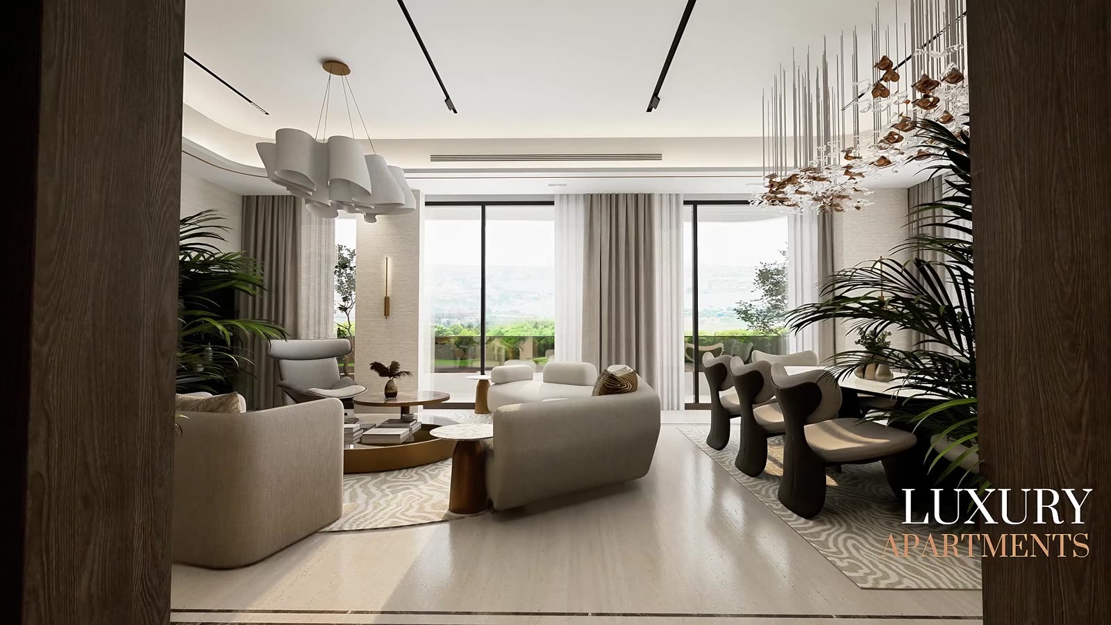 Aria interior — residence walkthrough