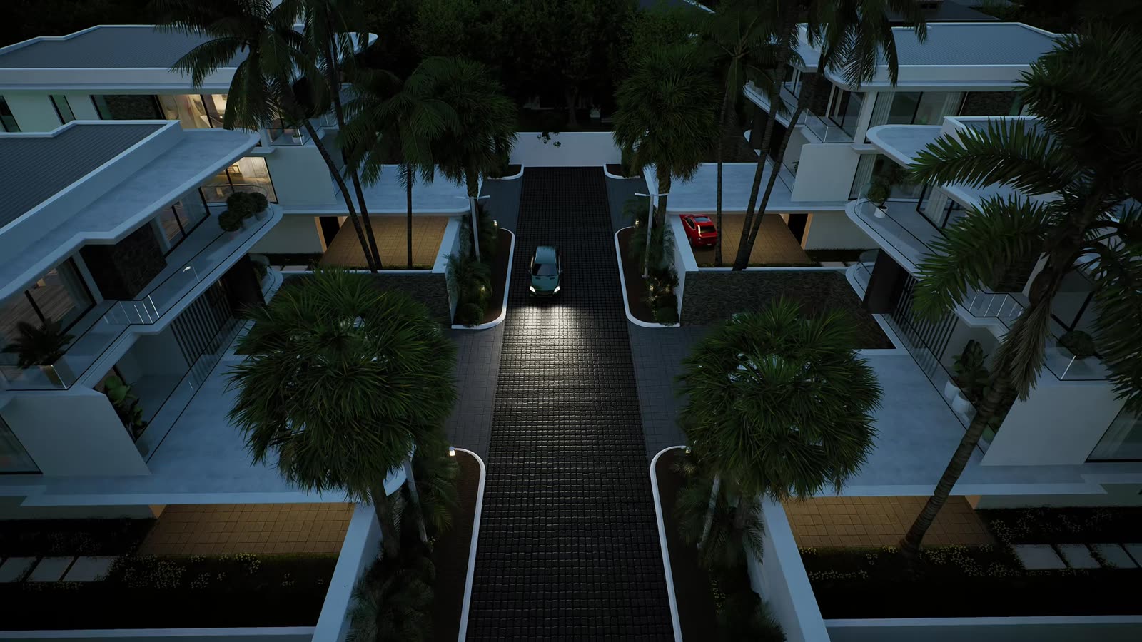 The Six — street approach